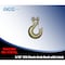 Tie 4 Safe G70 5/16" Clevis Slip Hook Flatbed Truck Trailer Transport Tow Chain Hook, 2PK FH407-516-2 - alternate 3